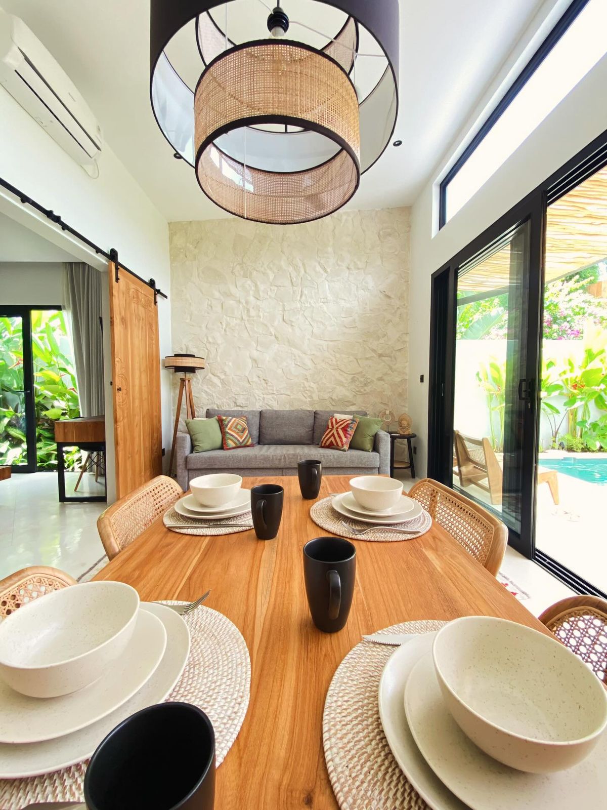 Villa living area